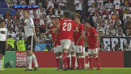 اهداف مباراة المانيا و النمسا 1-0 يورو2008