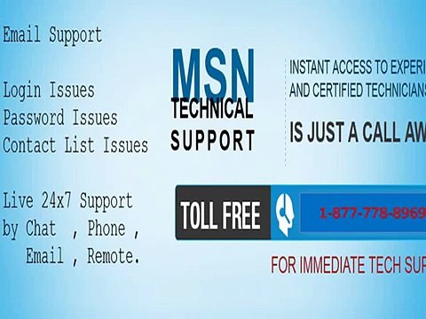 Get support @USA@ 1 877 778 8969 # MSN tech support number