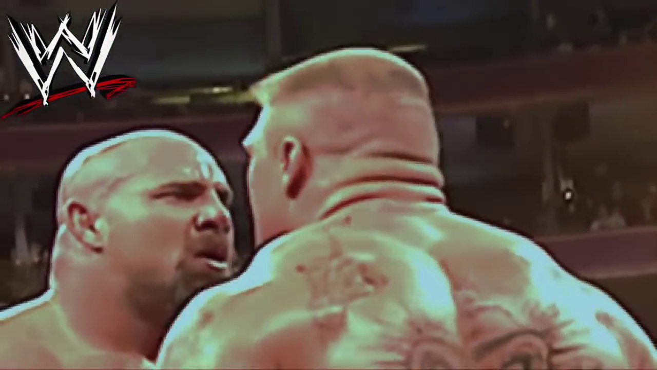 Brock Lesnar vs Goldberg Full Video - WWE Raw Monday Night