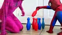 Spiderman vs Joker vs Spidergirl Crazy Bubble Bath w Venom Wubble Bubble Fun Superheroes