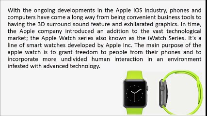 7 Best Developmental Features That Make Apple Watch a Worthy Purchase