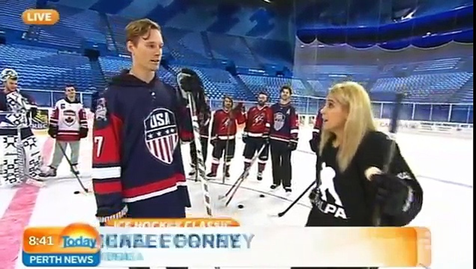 USA V Canada Ice Hockey Perth Arena 2015 Part 2 | Today Perth News