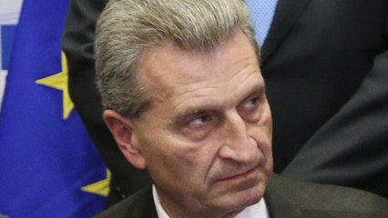 Βρυξέλλες: Ερωτήματα δεοντολογίας εγείρονται για τον Επίτροπο Έτινγκερ