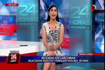 Centro de Lima: madre se encadena a rejas del Ministerio de la Mujer