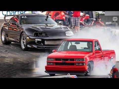 1500hp Supra VS 1600hp TWIN TURBO Truck!