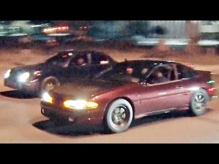 AWD Street Battle! 750hp VADER STi vs 700hp DSM vs 850hp Evo