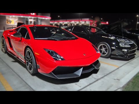 Street Racing UPSET - 1700hp Lambo vs 1500hp Supra!!!