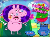 Peppa Pig Injured - Peppa Pig Online Game- Cartoons for Children
