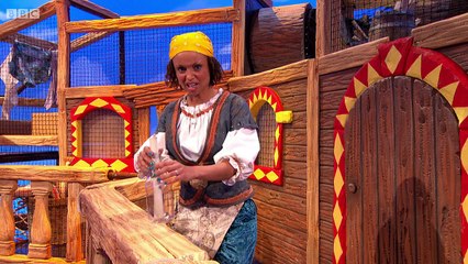 Swashbuckle Message in a Bottle . s01e07 . Sport . children story cartoon cBeebies
