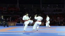Highlights of the gold medal quest of Female Team Kata at Karate World Championships