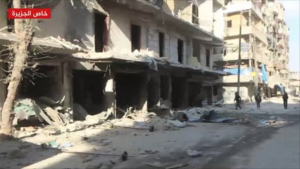 حلب تحت قصف هو الأعنف منذ شهر