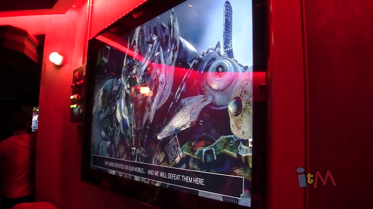 Transformers 5: The Ride 3D queue and ride POV at Universal Orlando