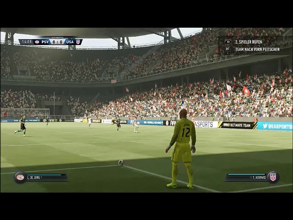FIFA 17 COOP #1 PSV vs USA (Full Match)