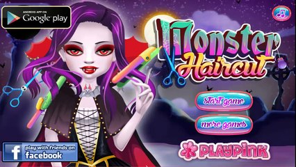 Monster Haircuts - Monster High Games For Kids