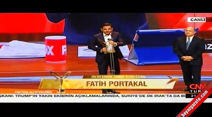 Altın Kelebek'te Fatih Portakal'dan skandal