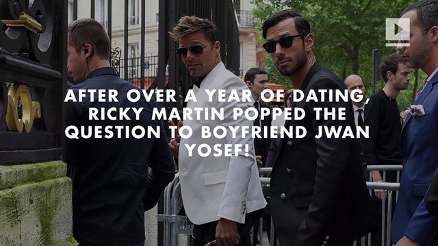 Ricky Martin and Jwan Yosef are engaged