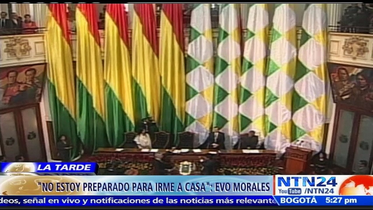 “No se trata de caprichos sino de respetar la decisión del pueblo”: diputado boliviano tras afirmación Morales de no estar listo para dejar presidencia