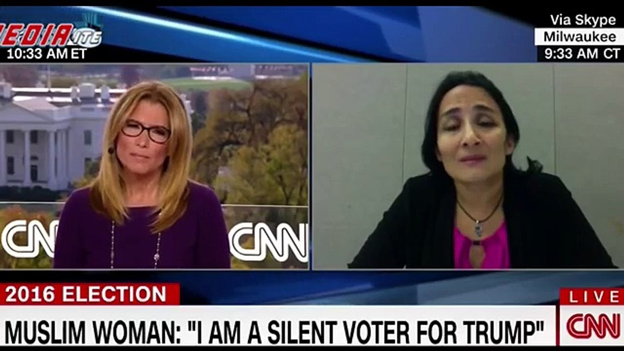 CNN_Cuts_Off__Muslim_Woman_Who_Voted_For_Trump_After_She_Exposes_DNC___Liberal_M