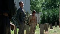 The Walking Dead 7x04 - Negan, Rick Watching Glenn's Grave Scene Season 7 Episode 4