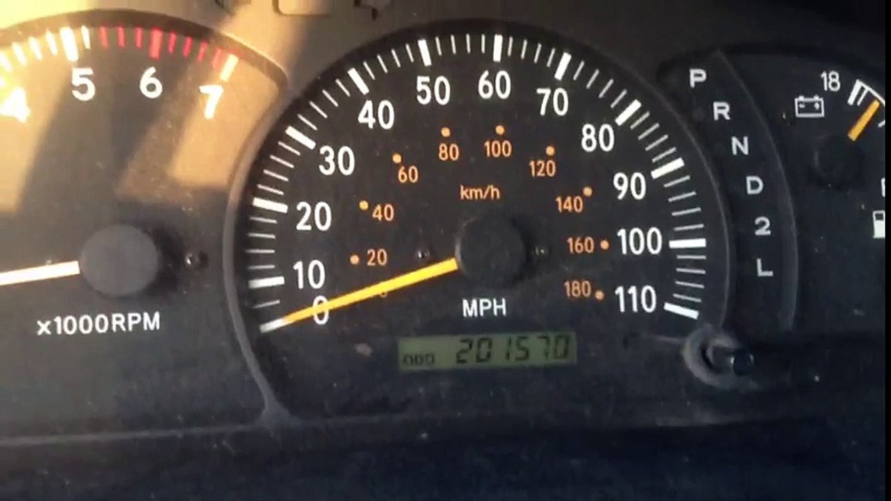 2001 Toyota Tundra Acceleration 4.7L v8 0-50