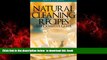Best books  Natural Cleaning Recipes - The Definitive Guide: Green   Eco-Friendly Home Cleaning