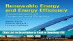 PDF Renewable Energy and Energy Efficiency: Assessment of Projects and Policies Free Books