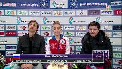 Rostelecom Cup — Ladies Free Skate Part 2