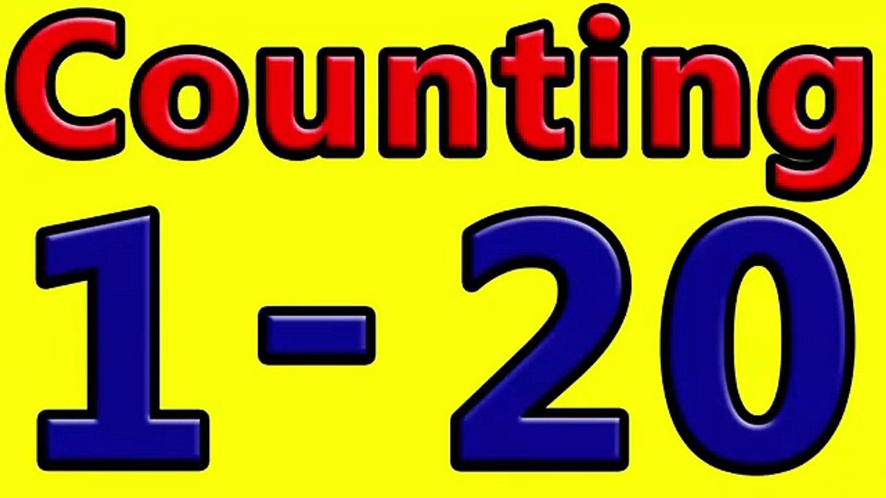 Супер видео обучающее счету от 1 до 20!!! Развивающее видео для детей!!!