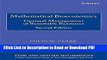 Read Mathematical Bioeconomics: The Optimal Management of Renewable Resources (Pure and Applied