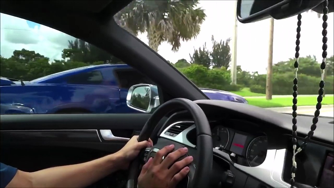 Mustang GT 5.0 vs Audi S4... Audi Power