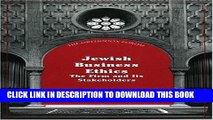 Ebook Jewish Business Ethics: The Firm and Its Stakeholders (The Orthodox Forum Series) Free Read