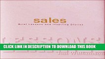 Best Seller Lessons Learned: Sales: Brief Lessons and Inspiring Stories Free Read