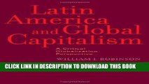 Best Seller Latin America and Global Capitalism: A Critical Globalization Perspective (Johns