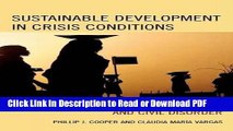 Read Sustainable Development in Crisis Conditions: Challenges of War, Terrorism, and Civil