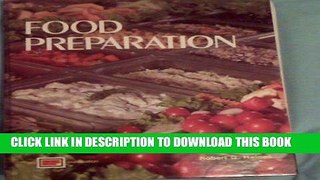 Ebook Food Preparation Free Read