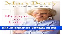 Ebook Mary Berry Autobiography Free Read