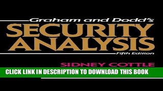 Ebook Security Analysis Free Read