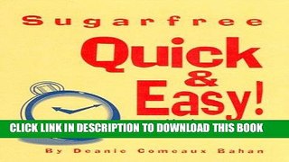 Best Seller Sugarfree Quick   Easy Free Read