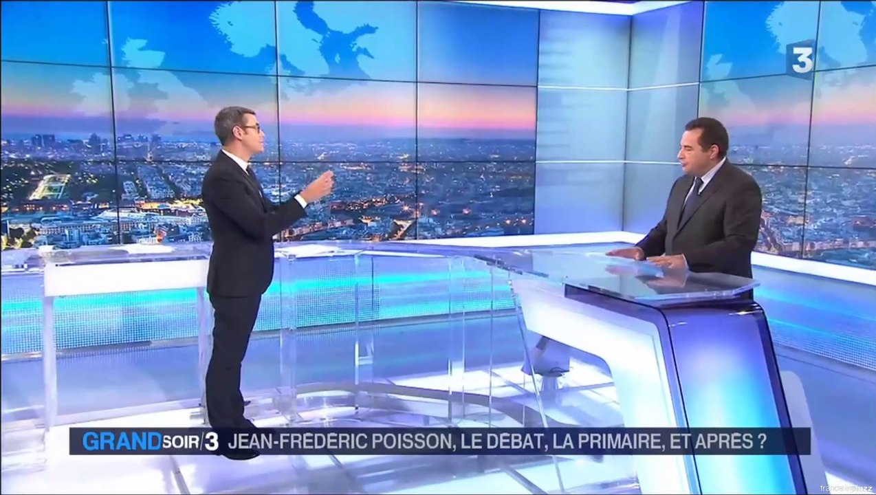 Jean-Frédéric Poisson fait la nique au Soir 3 en plein direct !