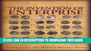 Best Seller The Invention of Enterprise: Entrepreneurship from Ancient Mesopotamia to Modern Times