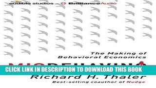 Best Seller Misbehaving: The Making of Behavioral Economics Free Read
