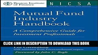 Best Seller Mutual Fund Industry Handbook : A Comprehensive Guide for Investment Professionals