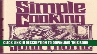 Ebook Simple Cooking Free Read