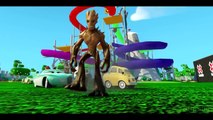 Мультик игра для детей приключения Грут, лошадки, слоник и Тачки Машинки Дисней Groot & Disney Cars