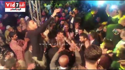 بالفيديو.. شيكابالا يقود نجوم الزمالك للرقص على الأغانى الشعبية فى حنة باسم مرسى