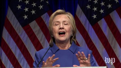Clinton speaks in D.C. a week after losing election