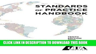 Ebook Standards of Practice Handbook, Tenth Edition 2010 Free Download