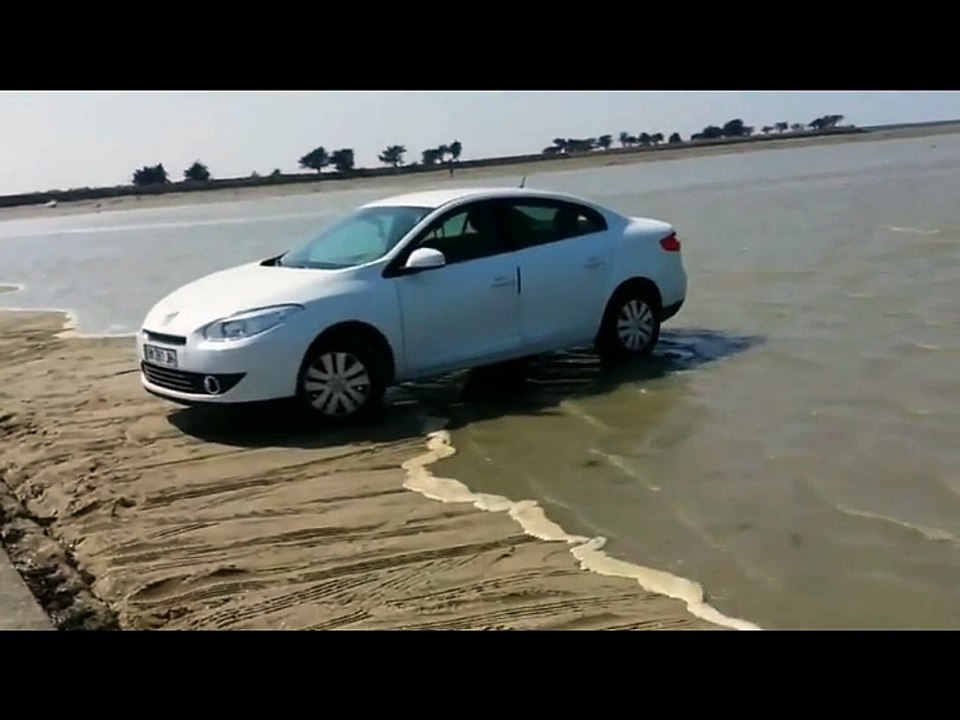 real,road turned into beach