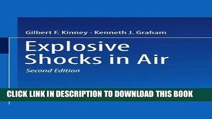 Read Now Explosive Shocks in Air Download Book
