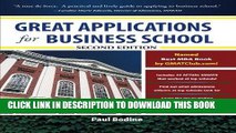 Best Seller Great Applications for Business School, Second Edition (Great Application for Business